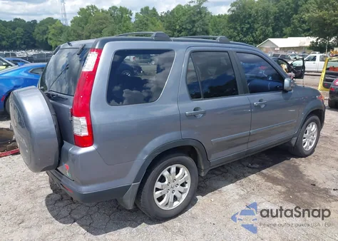 2005 Honda Cr-V Se из США, поврежденный, VIN SHSRD789X5U316773
